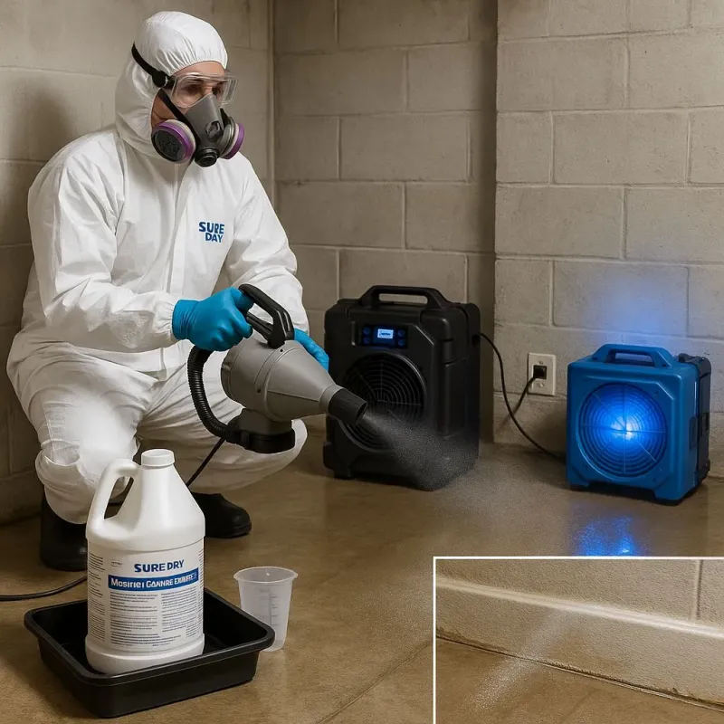 Sanitization and Odor Removal process in Hamilton, IL