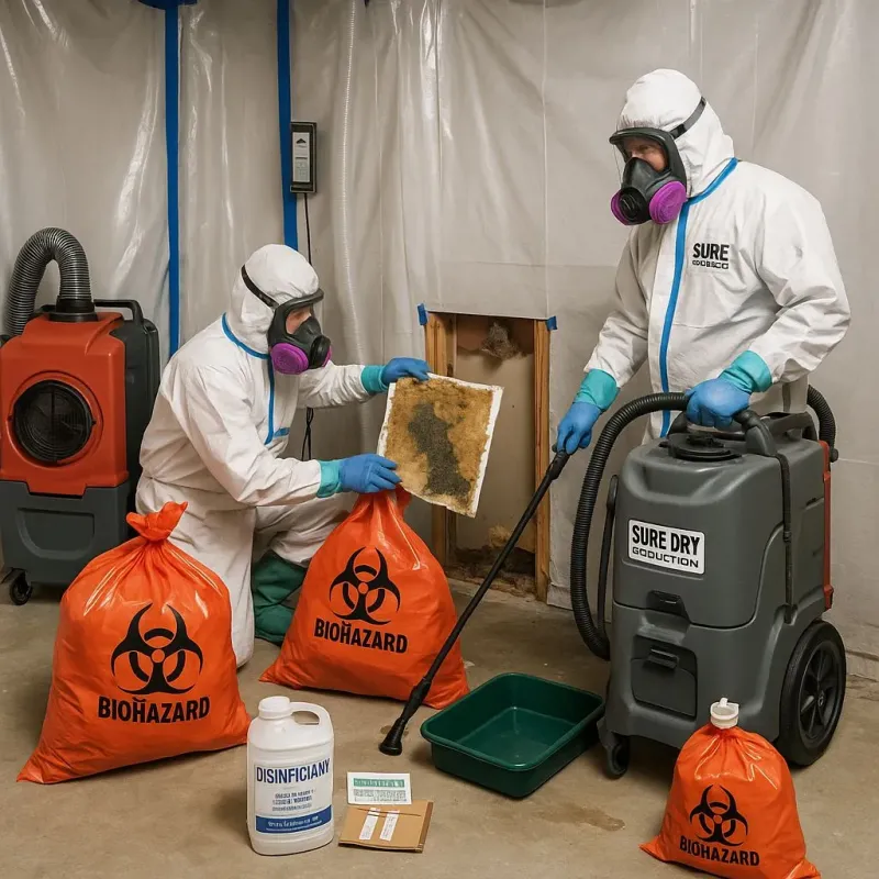 Contaminated Water Handling Protocols process in Hamilton, IL