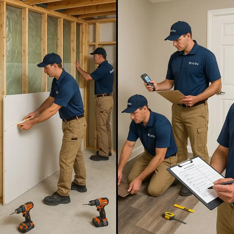 Repairs and Reconstruction process in Hamilton, IL